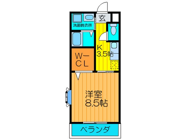 ＣＯＵＲＴ　ＢＵＲＲＯＷＳの物件間取画像